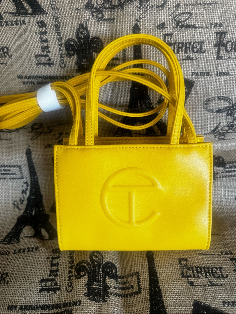 Telfar Shopper Small Yellow